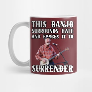 This Banjo Surrounds Hate and Forces It To Surrender Mug
